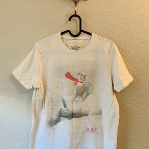 Abercrombie & Fitch Shirts - Color: White ，red. Size: M